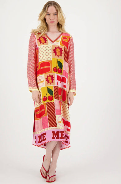 Violet Lucky Me T-Dress