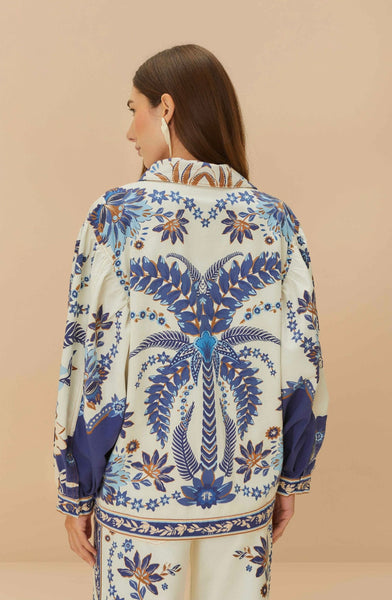 Off-White Ana Tapestry Tropical Jacket