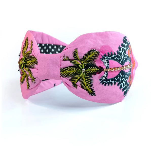 Pink Giraffe Headband