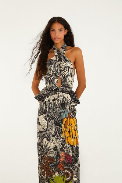 Ruta Embroidered Dress