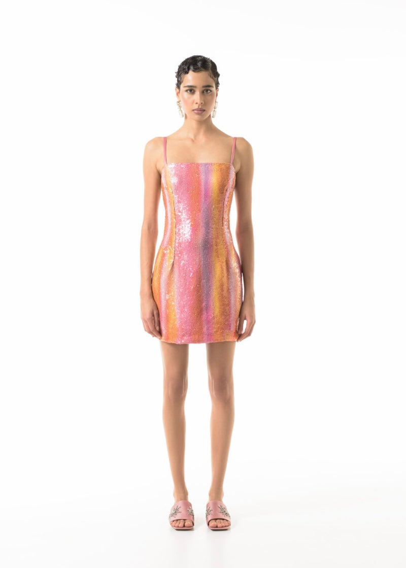 Lorenza Rainbow Dress