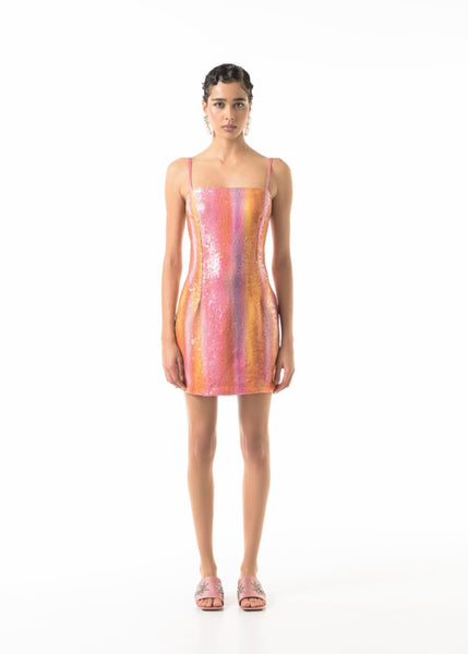 Lorenza Rainbow Dress
