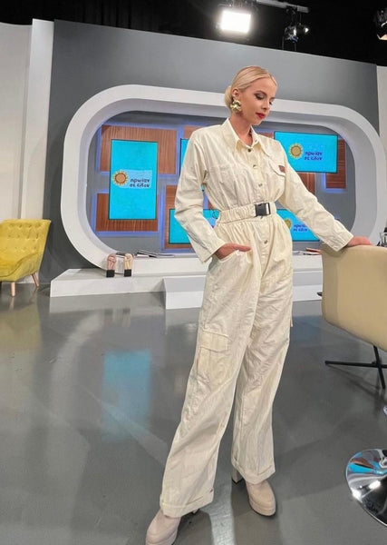 Bronx Offwhite Jumpsuit