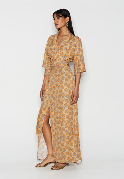 CORALIA WRAP DRESS