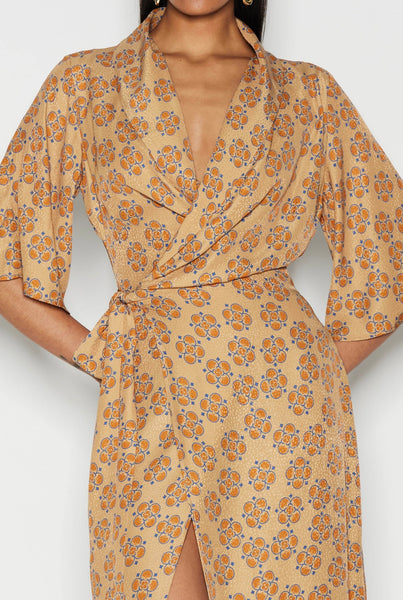 CORALIA WRAP DRESS