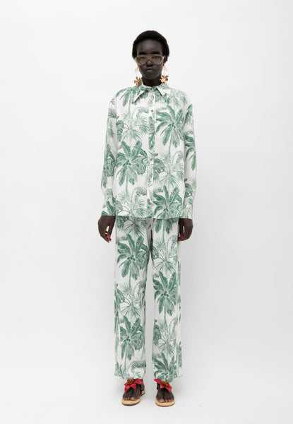 SAFARI TIGER GREEN SHIRT