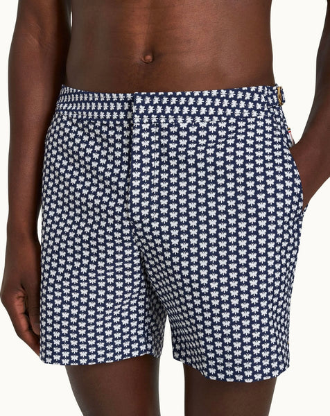 BULLDOG JACQUARD - Swim Shorts