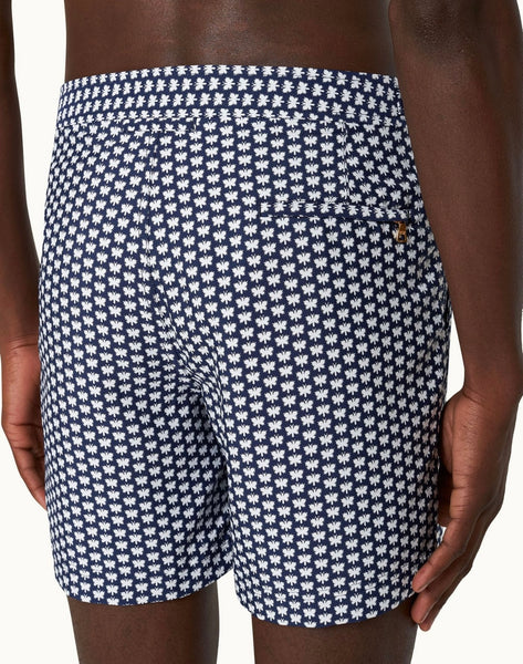 BULLDOG JACQUARD - Swim Shorts