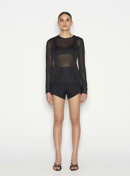 ATLAS BLOUSE - BLACK