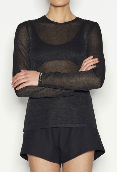 ATLAS BLOUSE - BLACK