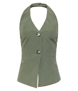 CUPRO VEST KHAKI