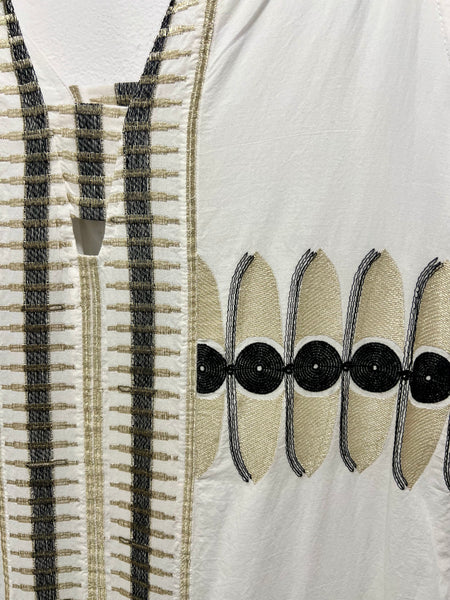 “Olive” Embroidered Dress