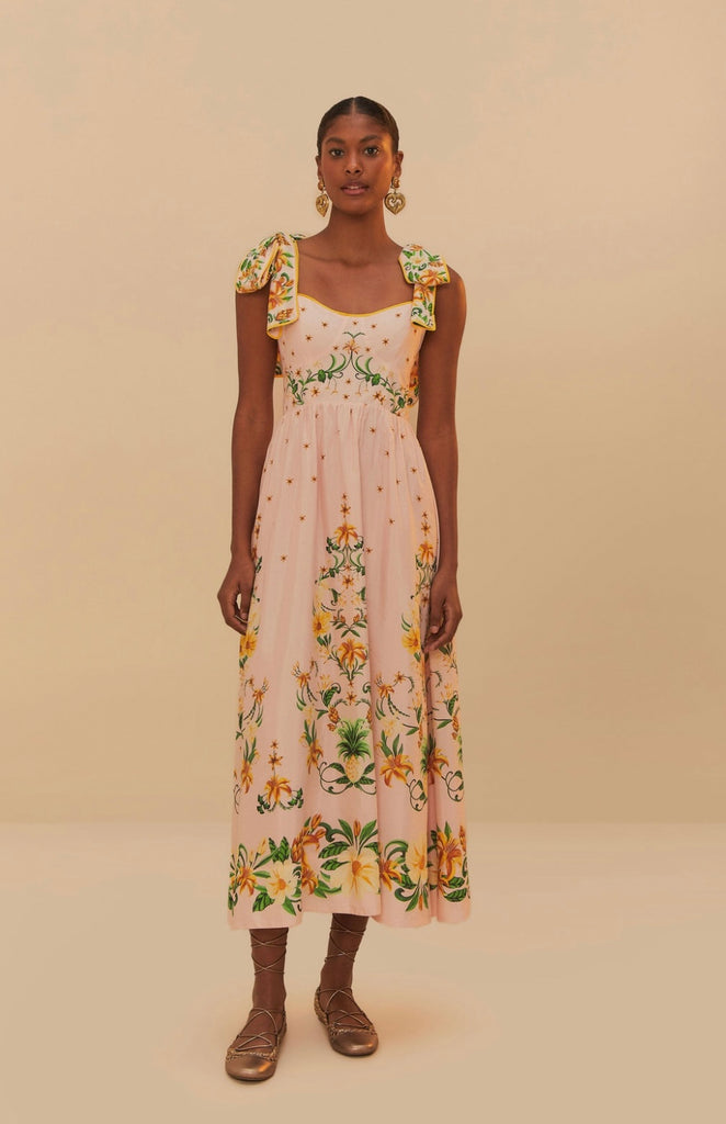 pink botanical beauty shoulder bow midi dress Farm Rio Pink Botanical Beauty Shoulder Bow Midi Dress. XL. NWT. is available for purchase on au PAY Market - Imported Goods Online Store Co.Ltd. | au PAY Market