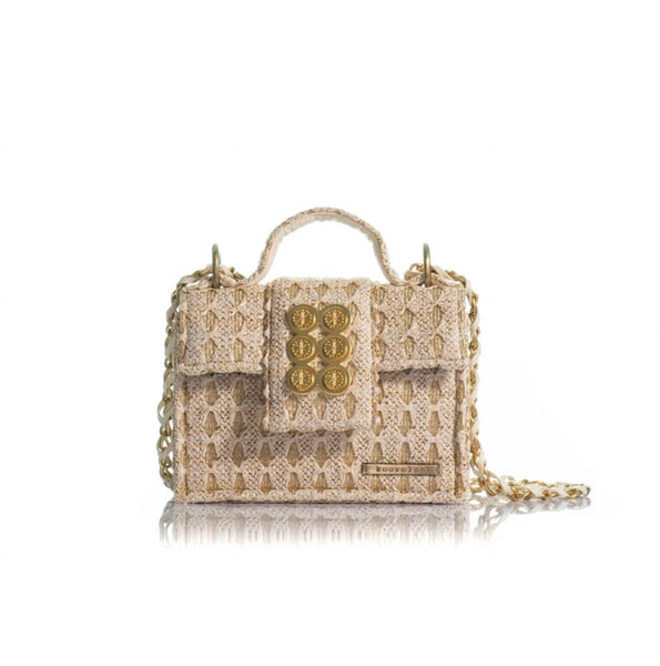 The Petite New Yorker - Straw Ivory/Gold