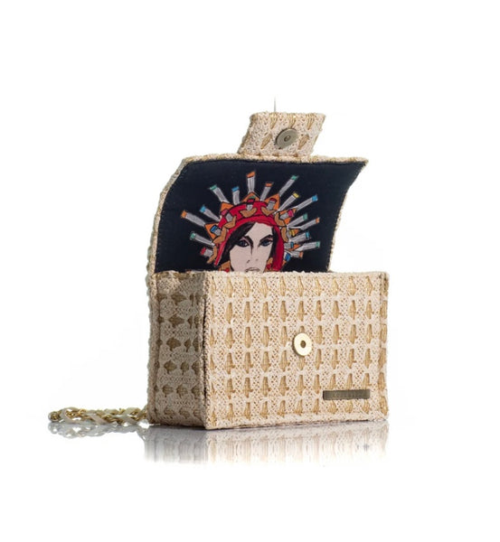 The Petite New Yorker - Straw Ivory/Gold