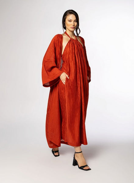 ART LONG JACKET - CHILLI 🌶️