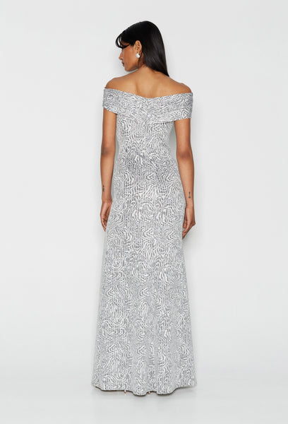 DORIAN DRESS - SILVER