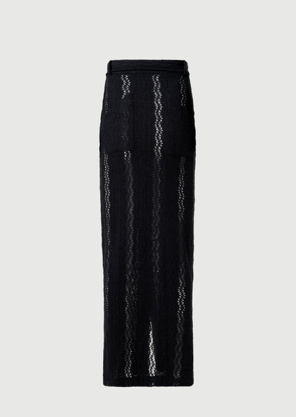 SUNRAYS SKIRT - BLACK