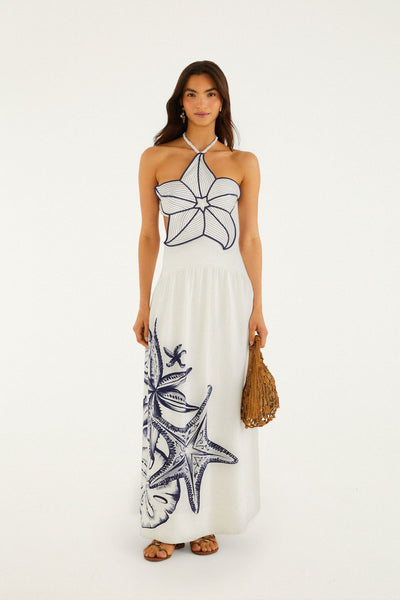 Coast Stars 3d Bodice Dress