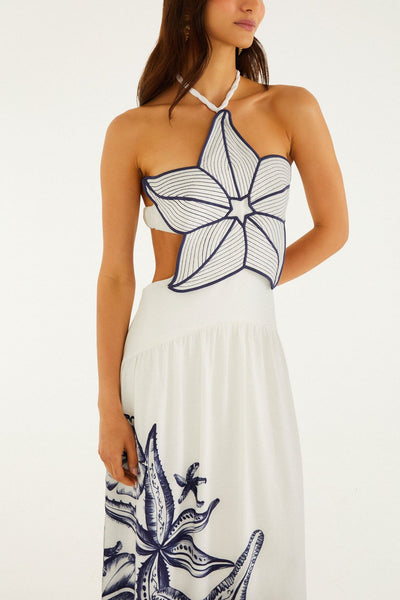 Coast Stars 3d Bodice Dress