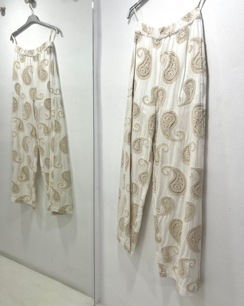 CALIA PANTS - ECRU