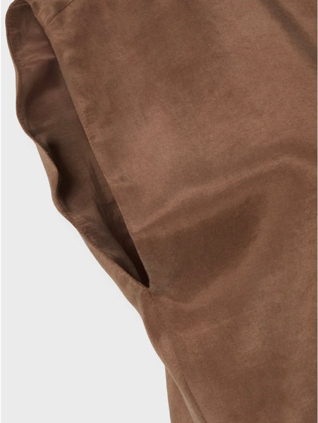 ERIKA CROP TOP - CHOCOLATE