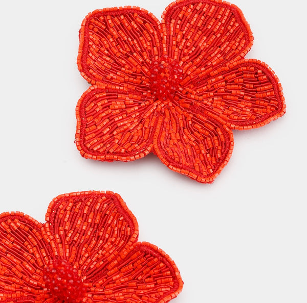 Hibiscus Earrings