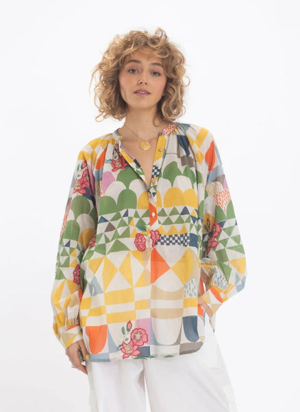 LAKSHMI SEVENTIES PATTERN BLOUSE