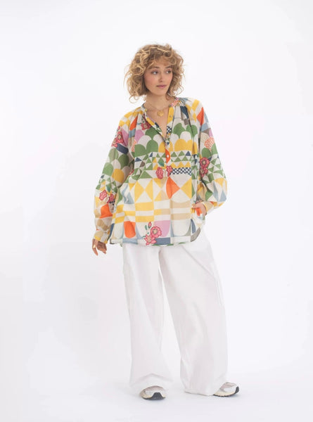 LAKSHMI SEVENTIES PATTERN BLOUSE