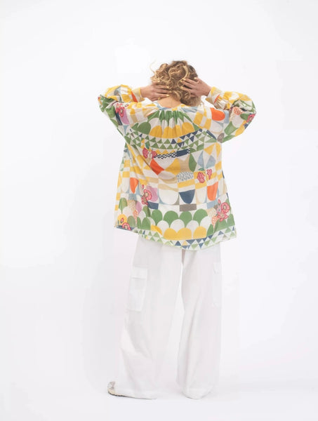 LAKSHMI SEVENTIES PATTERN BLOUSE