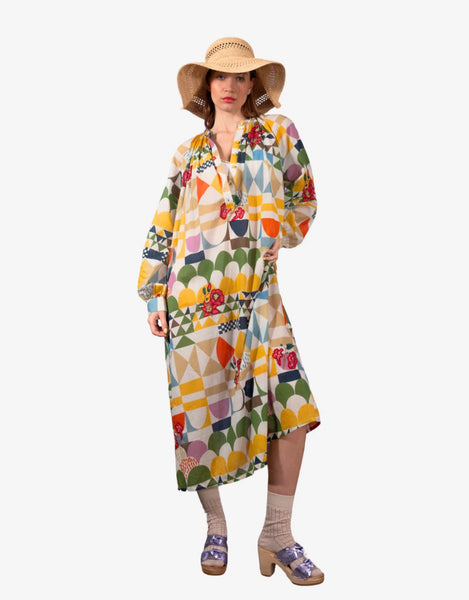 LAKSHMI SEVENTIES PATTERN DRESS