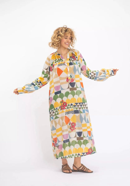LAKSHMI SEVENTIES PATTERN DRESS