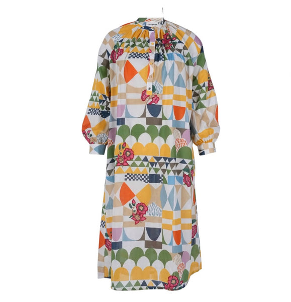 LAKSHMI SEVENTIES PATTERN DRESS