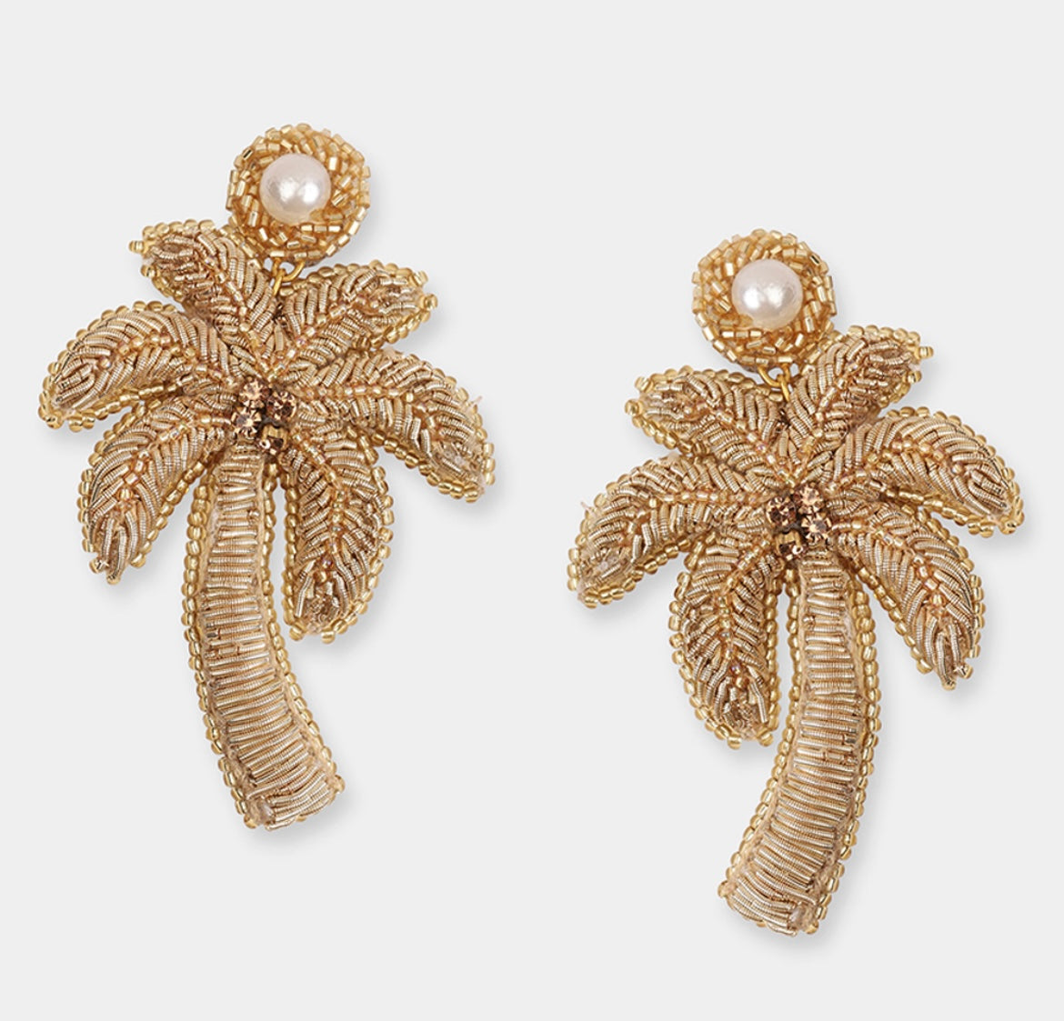 Palm Tree Earrings