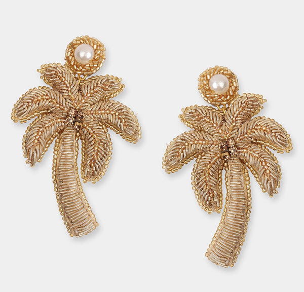 Palm Tree Earrings