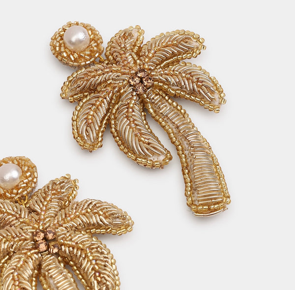 Palm Tree Earrings