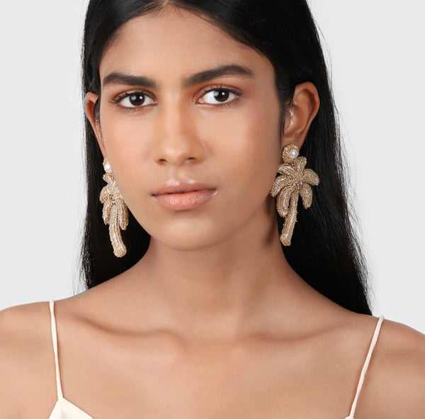 Palm Tree Earrings