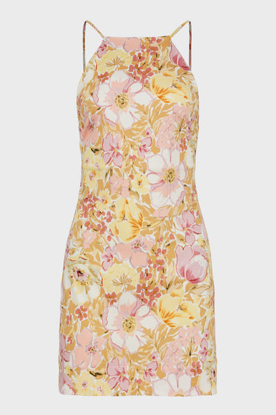 ALICE MINI DRESS FLORAL PINK