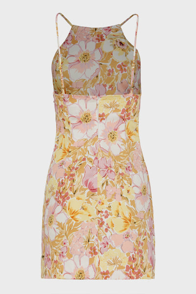 ALICE MINI DRESS FLORAL PINK