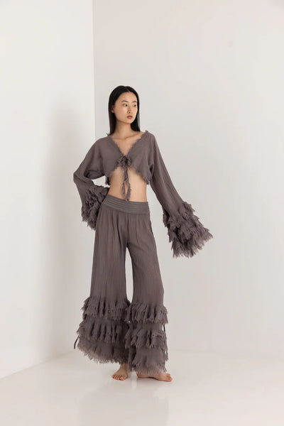 ALASKA BOLERO - STONE GREY