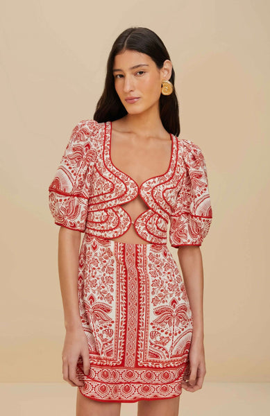 Red River Ride Lenzing™ Ecovero™ Euroflax™ Mini Dress