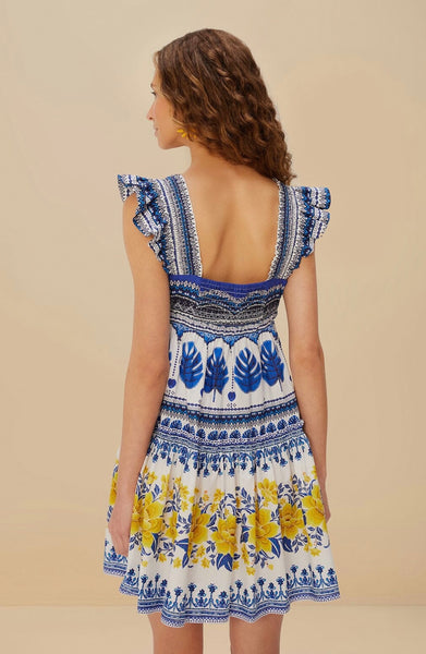 Off-White Zuli Organic Cotton Mini Dress