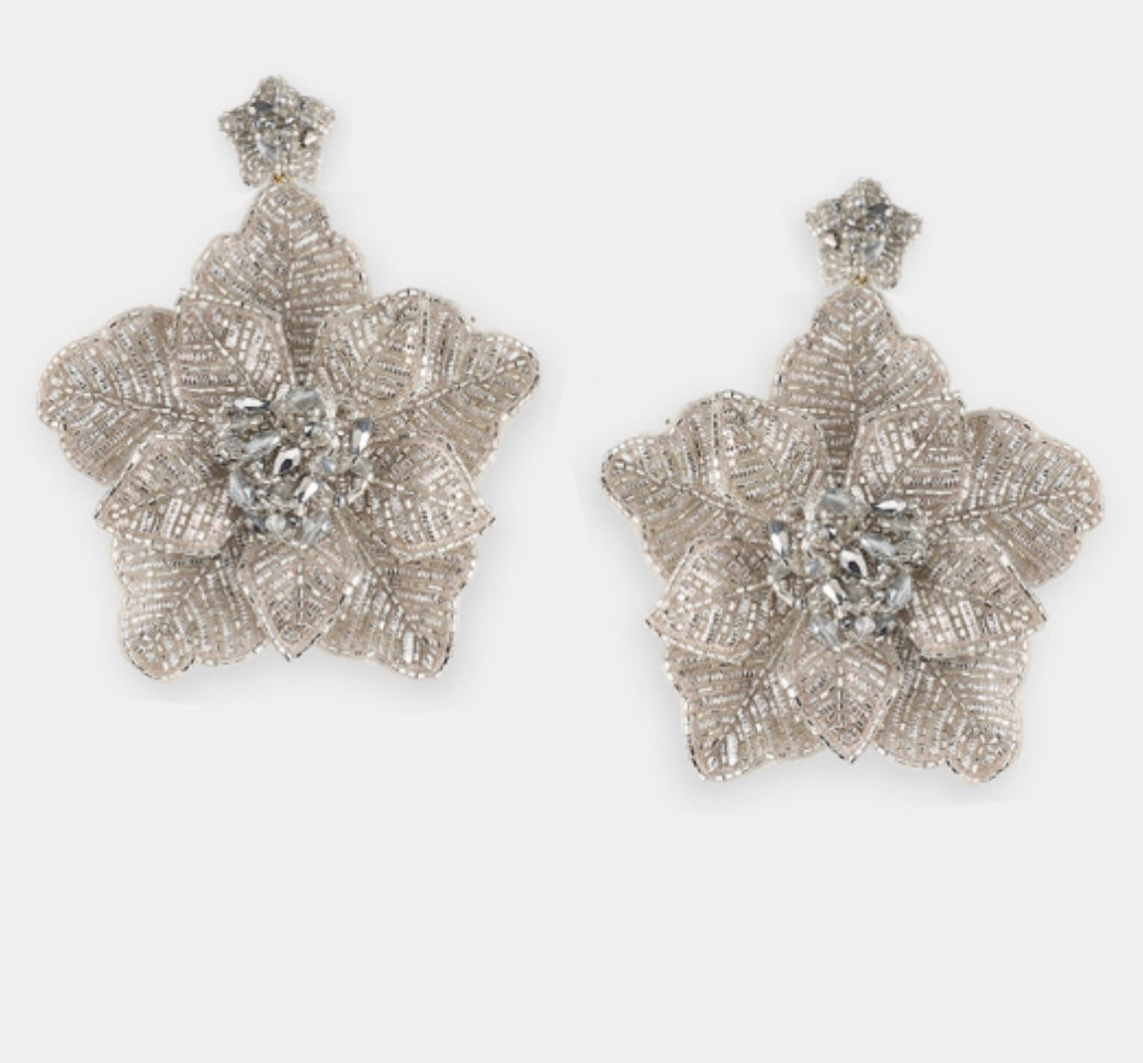 Primrose Earrings - Silver