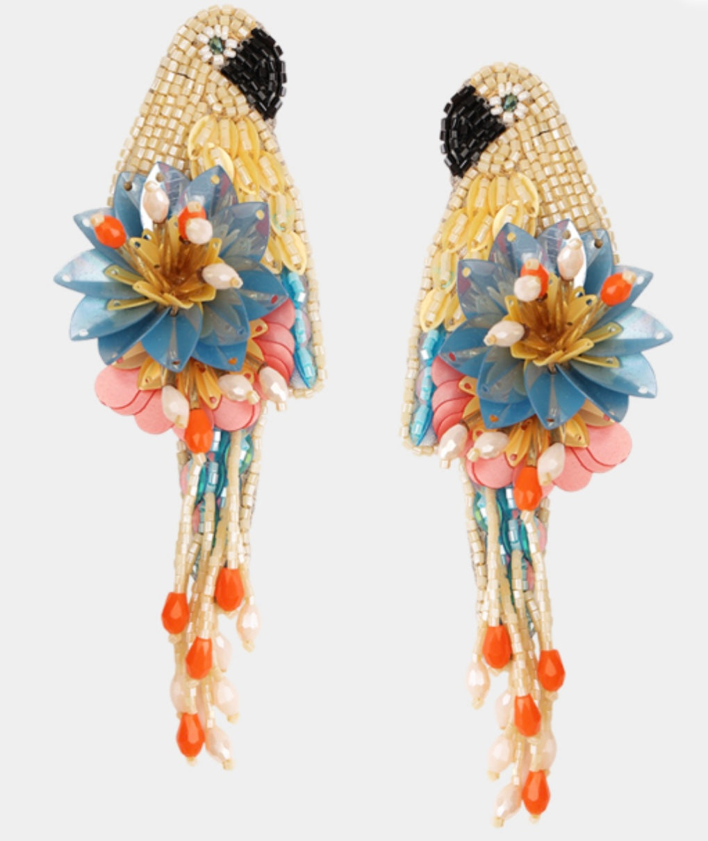 Parrot Earrings