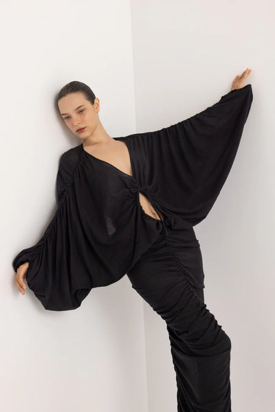 APHRODITE MAXI DRESS - BLACK