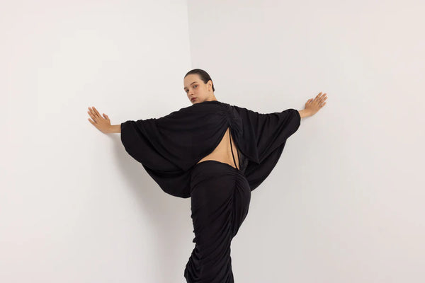 APHRODITE MAXI DRESS - BLACK