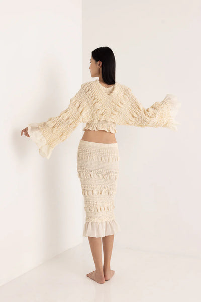 AGAVE TOP - OFF WHITE