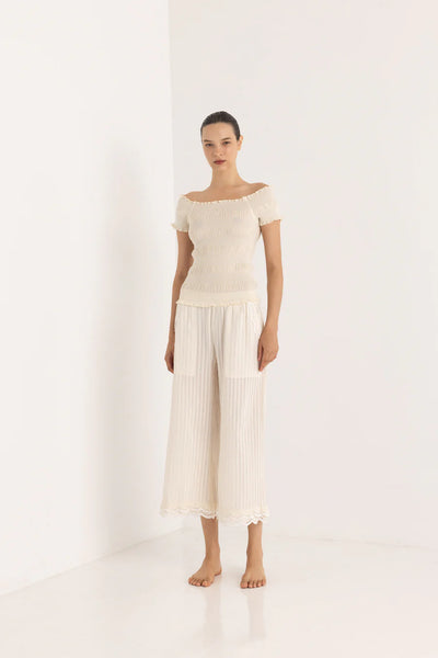 ISLA PANTS - OFF WHITE