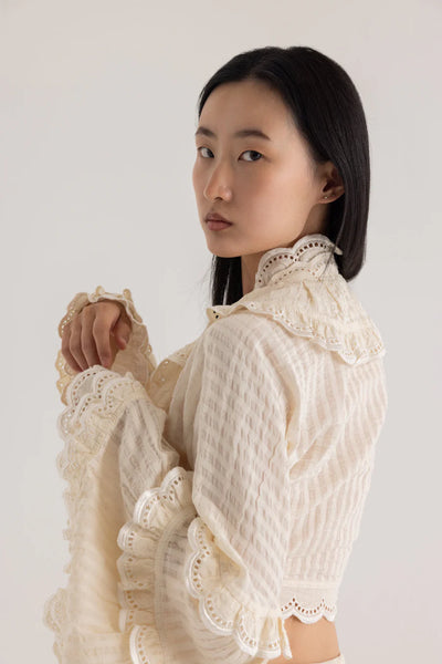 CUBA TOP - OFF WHITE