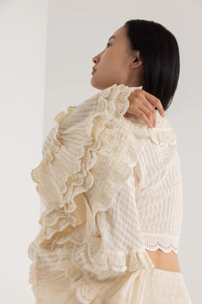 CUBA TOP - OFF WHITE